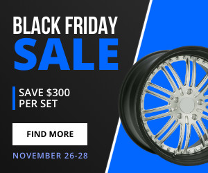 Black Friday Wheels Sale 300x250 template