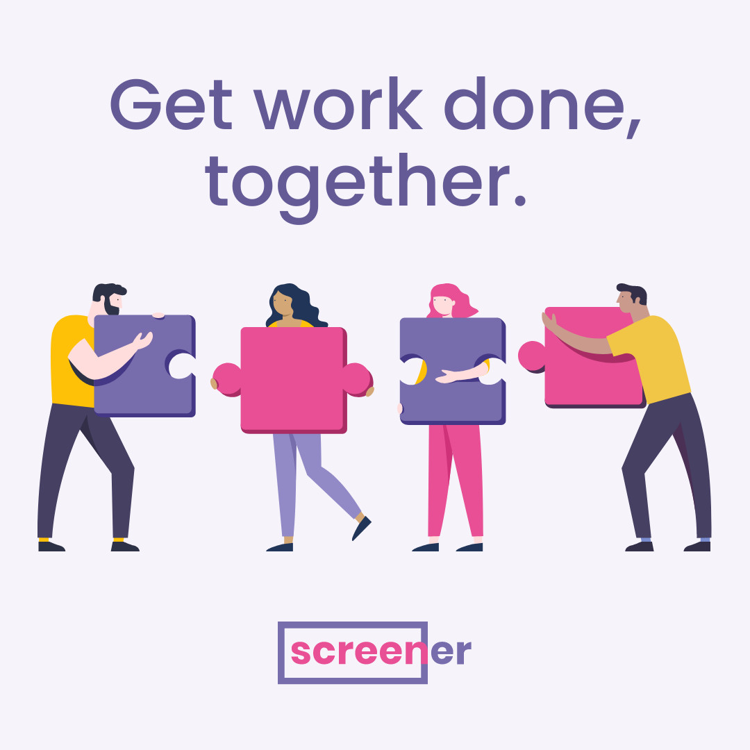 Get Work Done Together 1080x1080 template