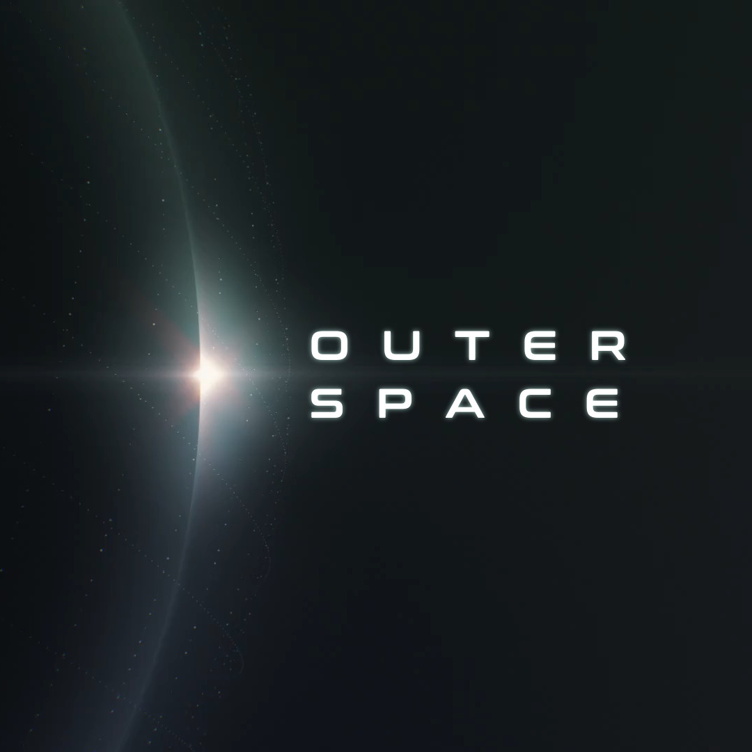 Outer Space Video 1080x1080 template