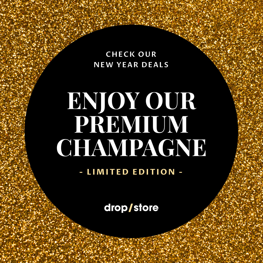 New Year Premium Champagne Deals 1080x1080 template
