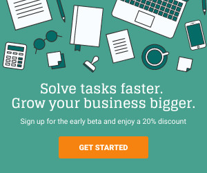 Solve Tasks and Grow Your Business 300x250 template