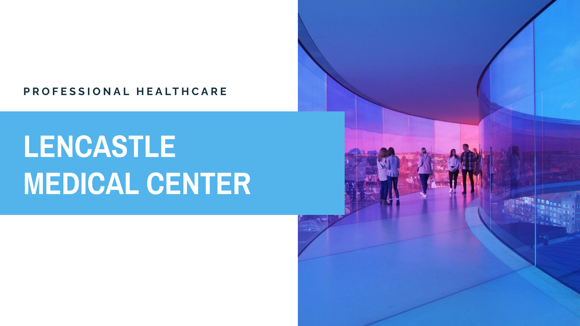 Lencastle Medical Center – Presentation Template 1920x1080 template