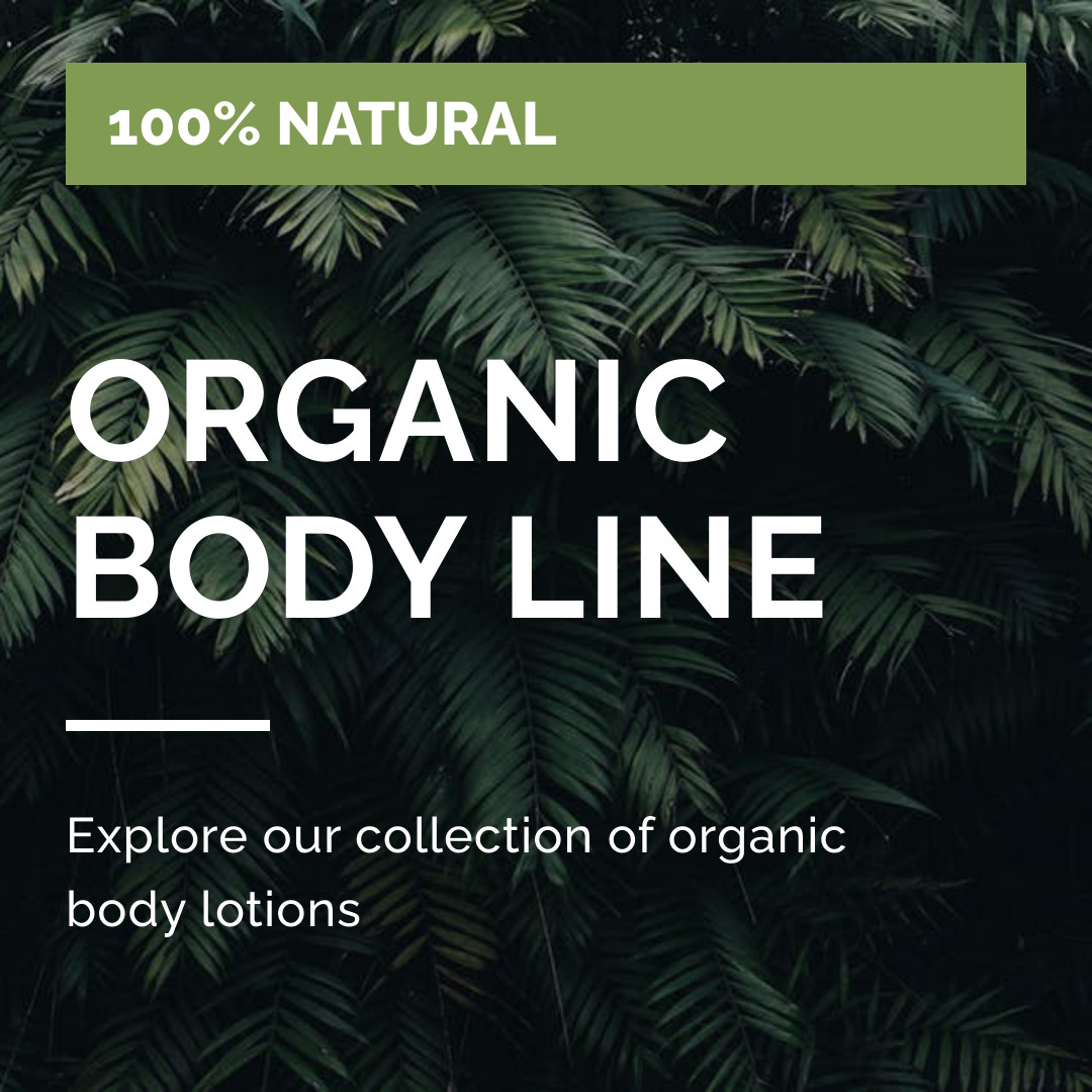 Green Organic Body Line 1080x1080 template