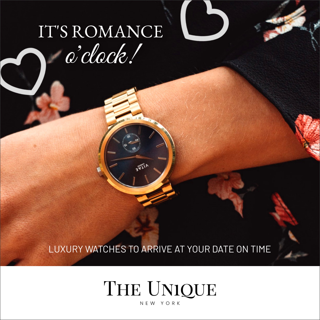 Luxury Watches for Valentine's Day  1080x1080 template