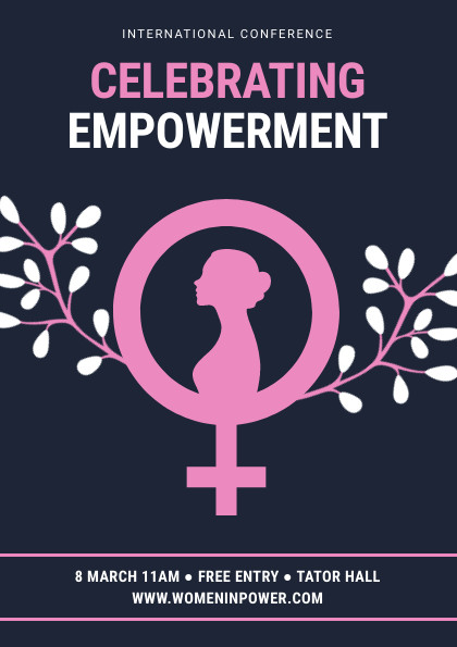 Celebrating Empowerment Women's Day – Flyer Template 420x595 template preview