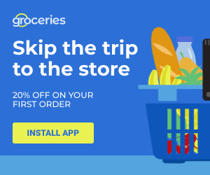 Skip The Trip Groceries Online 300x250 template