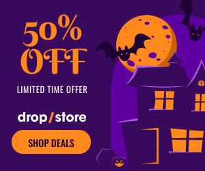 Purple Limited Time Halloween Offer 300x250 template