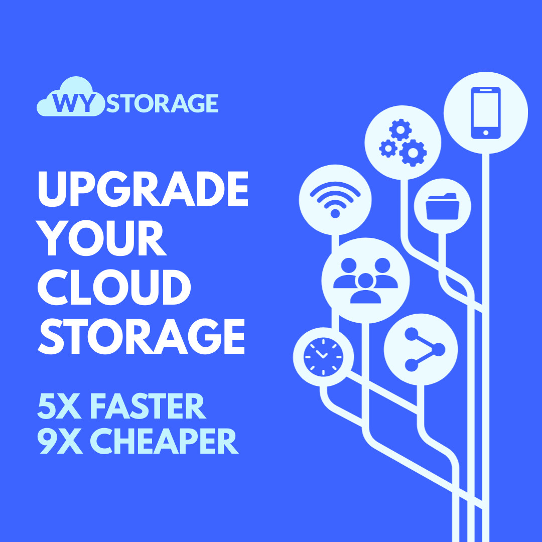 WY Cloud Storage Upgrade 1080x1080 template preview