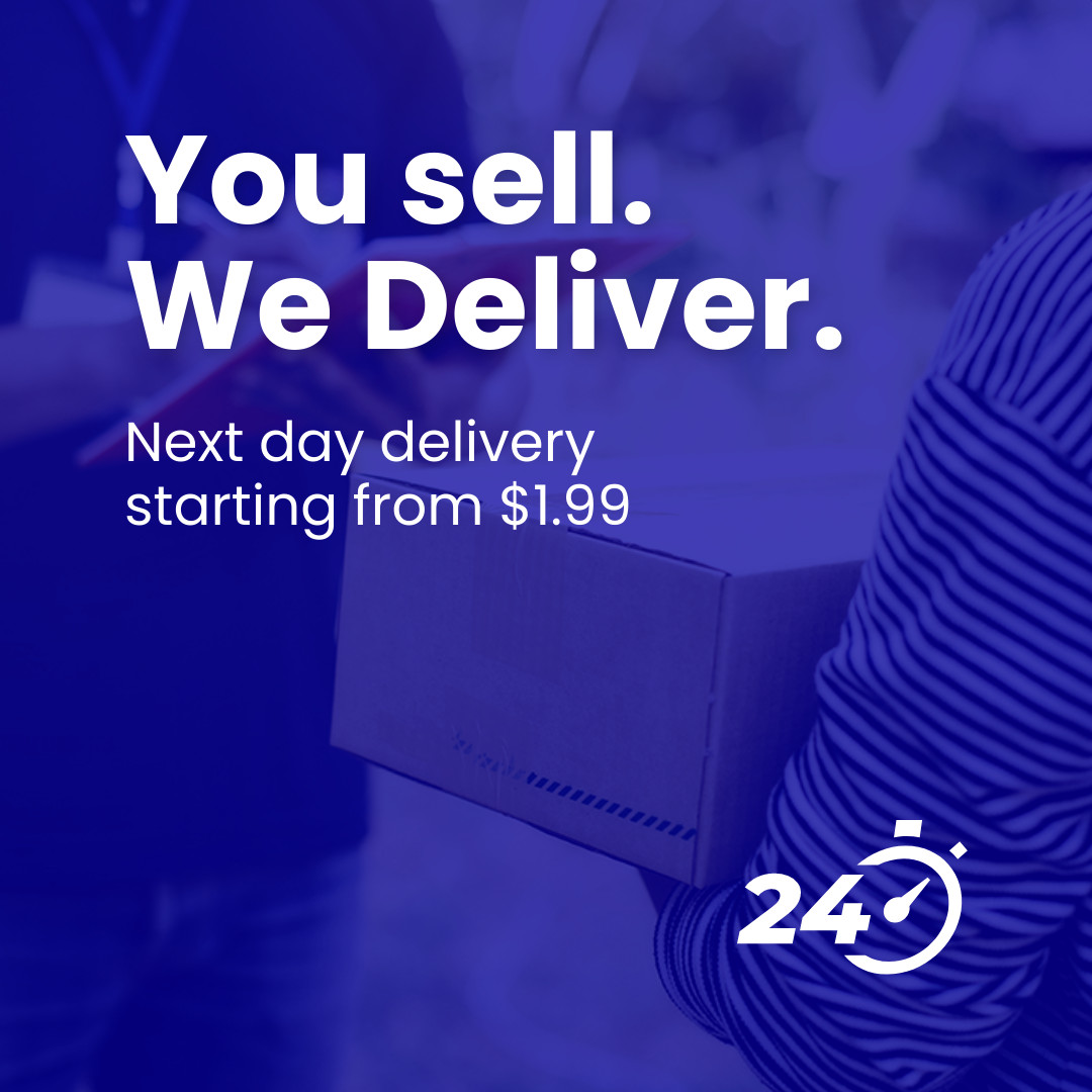 Next Day Delivery Service 1080x1080 template