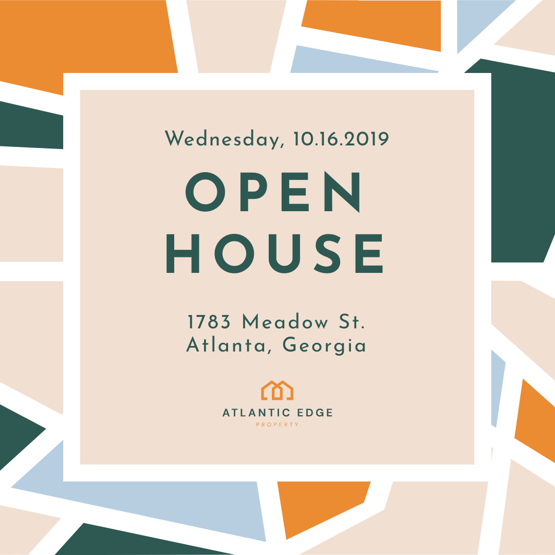 Atlantic Edge Open House 1080x1080 template