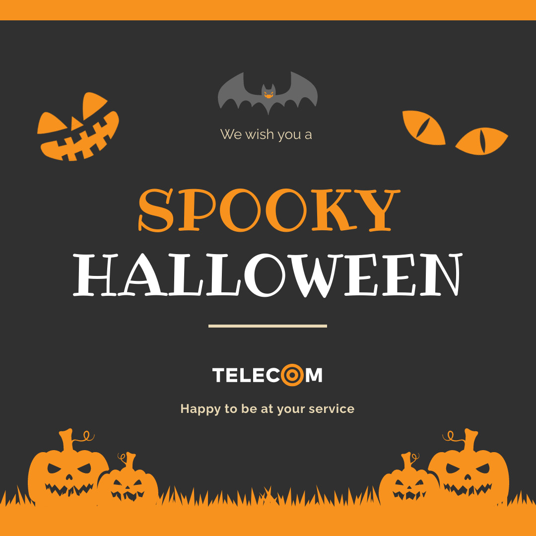 Spooky Halloween Wish 1080x1080 template