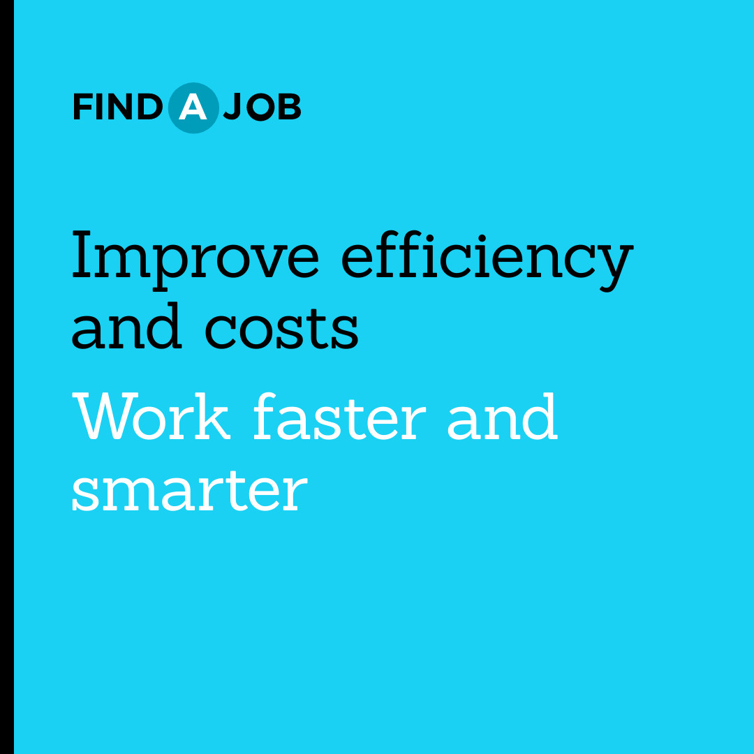 Improve Job Efficiency 1080x1080 template