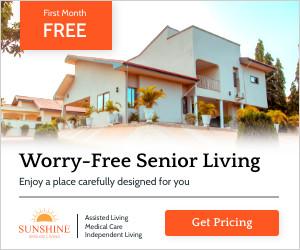 Worry-Free Senior Living 300x250 template