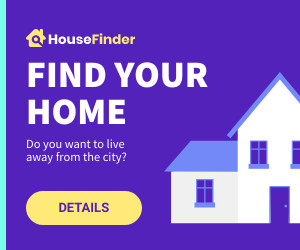 Find Your Home Away From the City  300x250 template