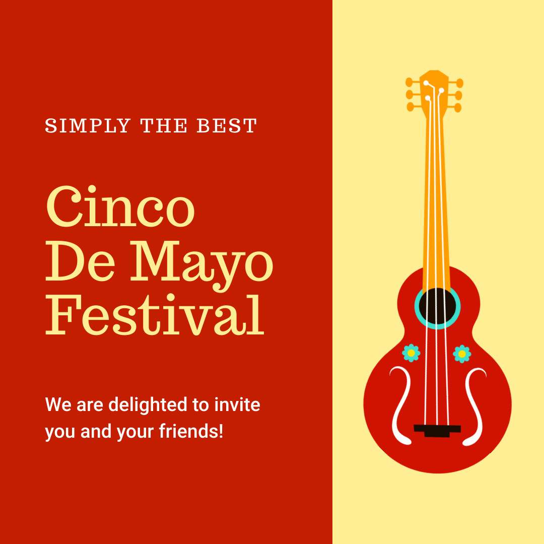 Best Cinco de Mayo Festival 1080x1080 template