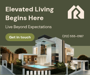 Elevated Living Begins Here 300x250 template