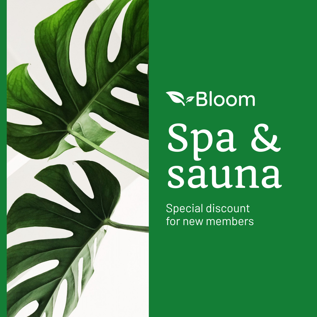 Spa and Sauna Special New Member Discount 1080x1080 template