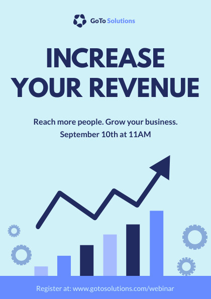 Goto Revenue Solutions – Flyer Template  420x595 template