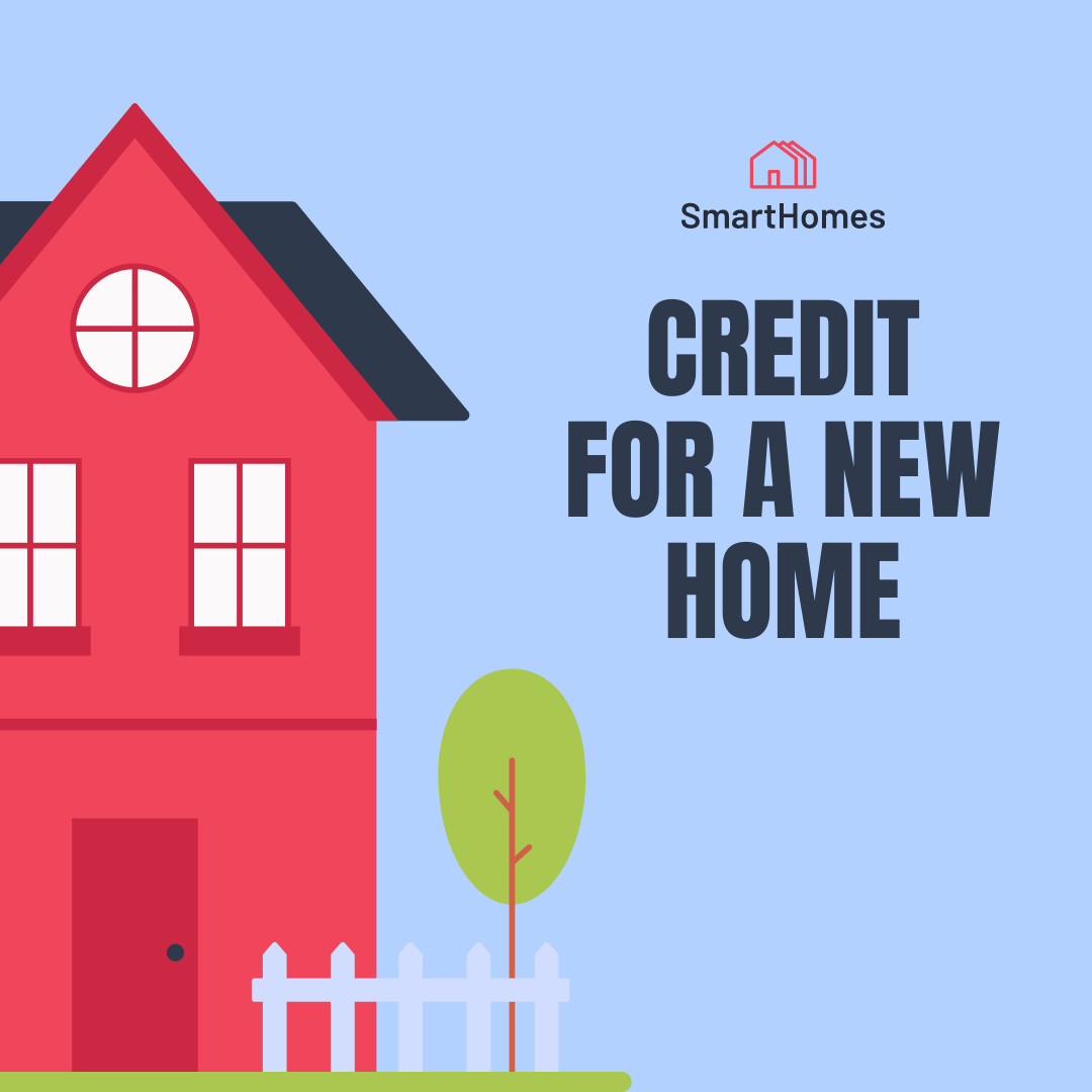 Smart Credit for a New Home 1080x1080 template