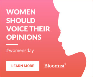 Women's Day Modern Voice 300x250 template