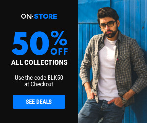 Half Price All Collections on Black Friday 300x250 template