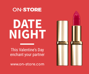 Valentine's Day Date Night 300x250 template