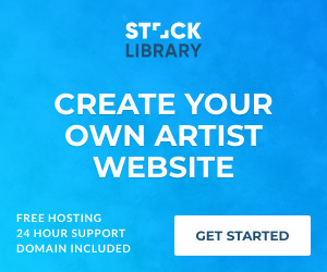 Create You Own Artist Website 300x250 template
