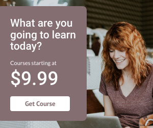 Online Courses Deal 300x250 template
