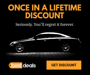 Once in a Lifetime Halloween Auto Discount 300x250 template