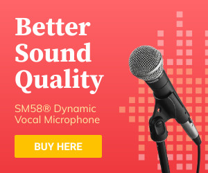 Better Sound Vocal Microphone 300x250 template