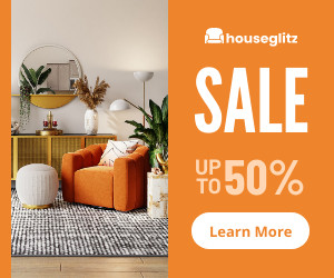 Orange House Furniture Sale  300x250 template