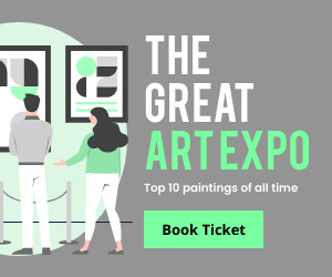 The Great Art Expo with Top 10 Paintings 300x250 template