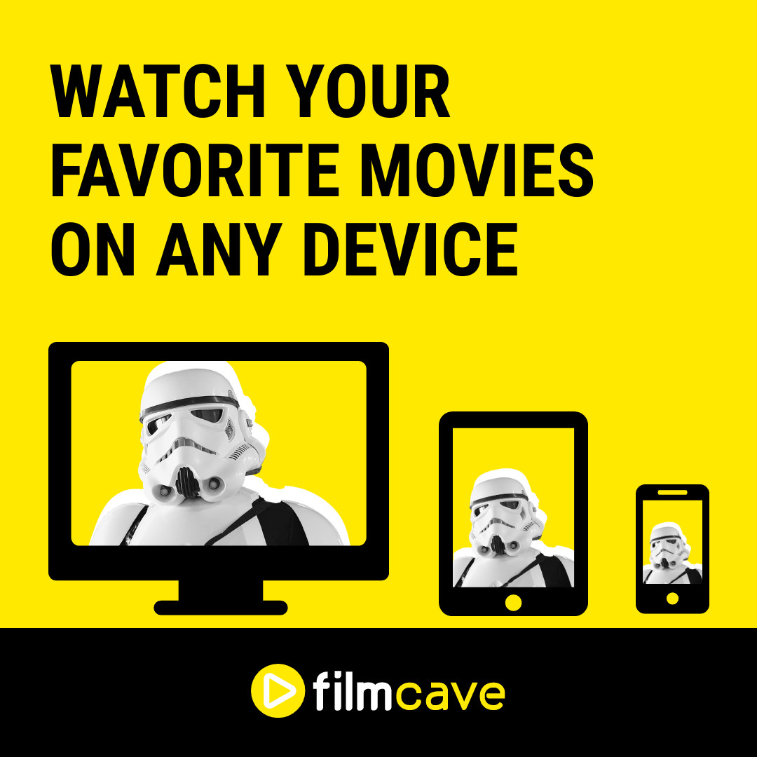 Watch Movies On Any Device 1080x1080 template