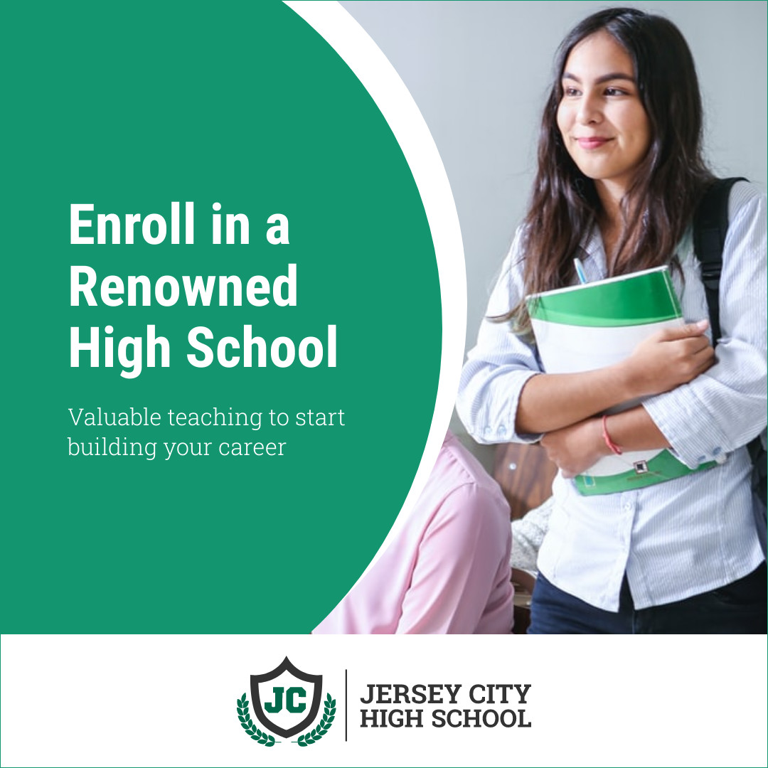 Enroll in a Renowned High School 1080x1080 template