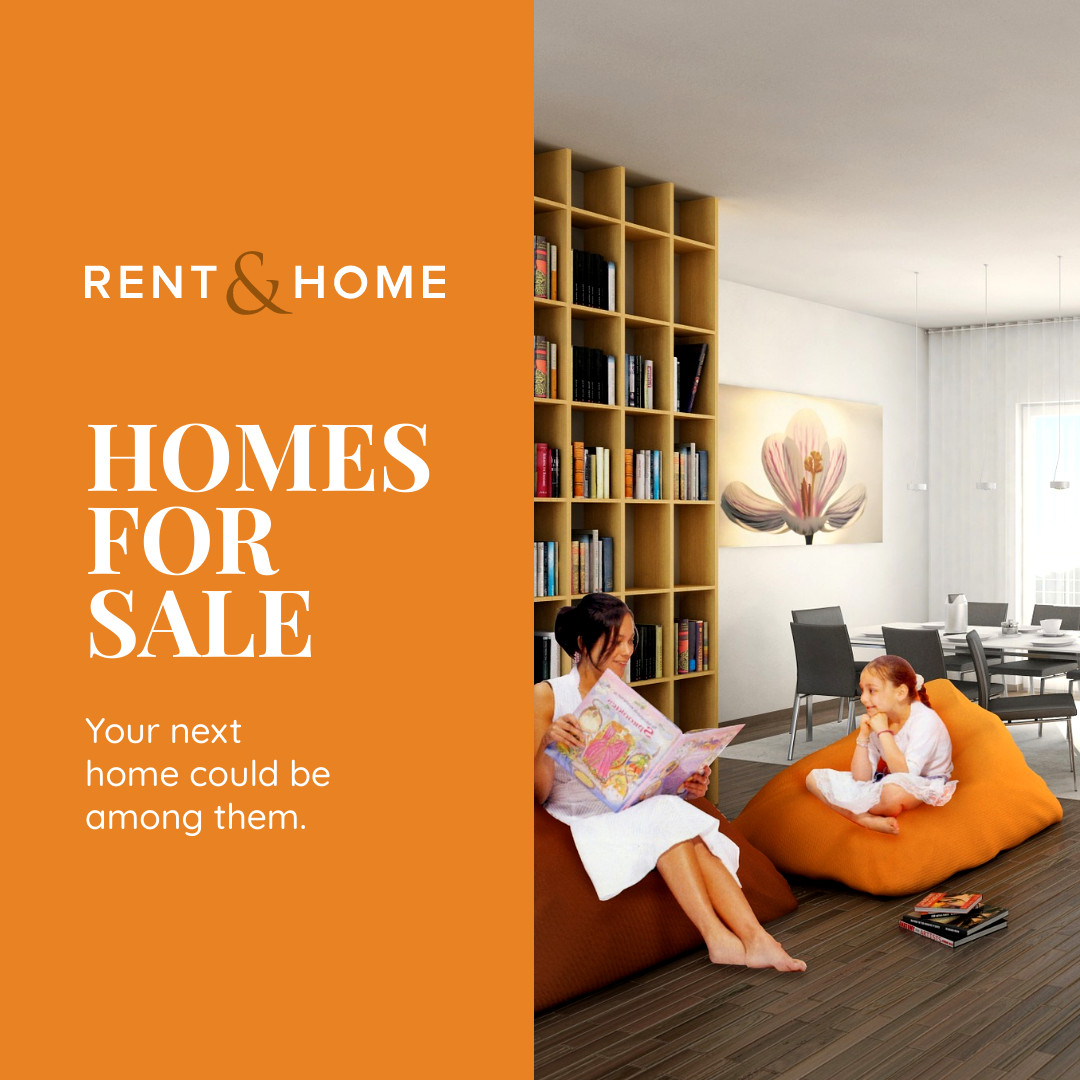 Modern Homes for Sale 1080x1080 template