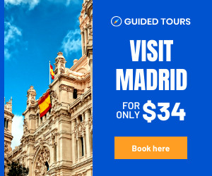 Visit Madrid with Promo Price 300x250 template
