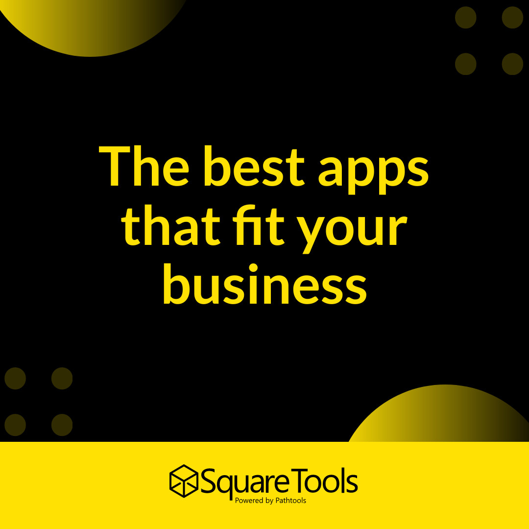 Best Apps That Fit Your Business  1080x1080 template