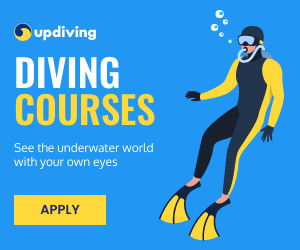 See the Underwater World Diving Courses 300x250 template