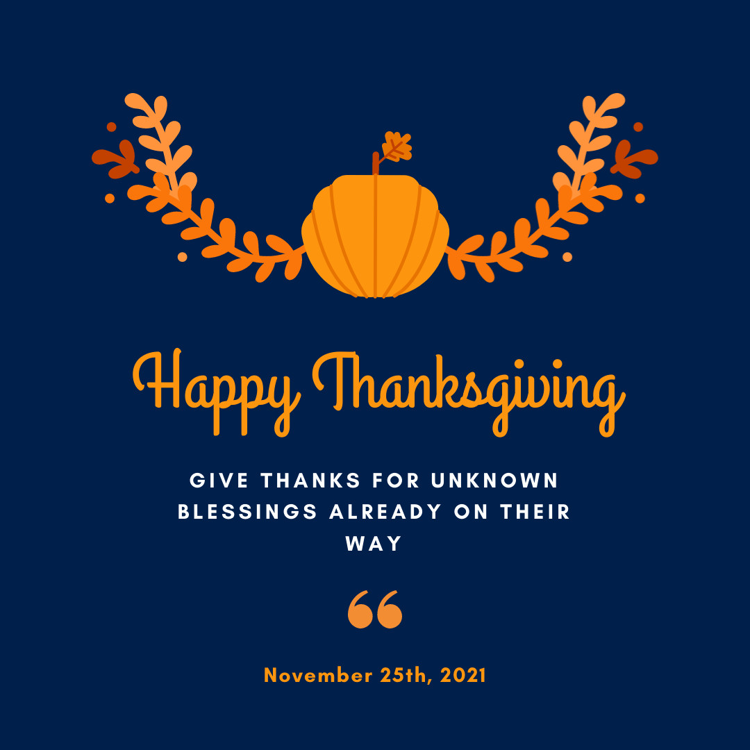 Happy Thanksgiving Ad Template 1080x1080 template