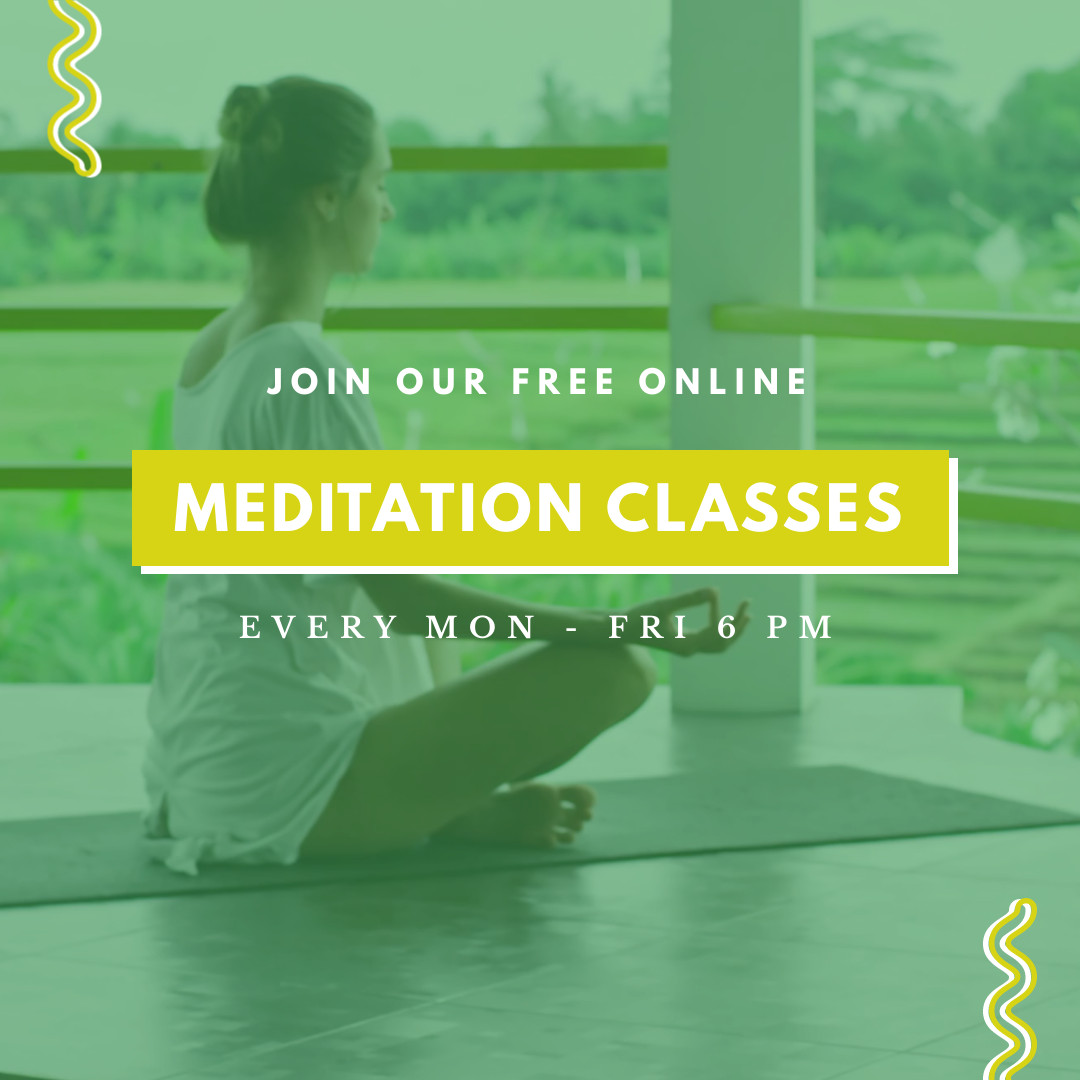 Free Online Meditation Classes Video 1080x1080 template