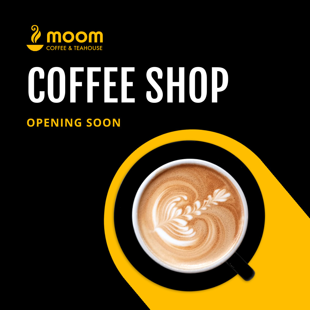 Modern Coffee Shop Opening Soon 1080x1080 template