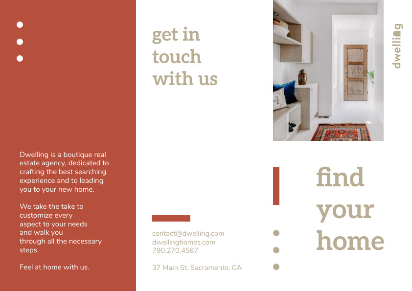 Find your Home – Brochure Template  842x595 template
