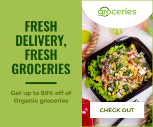 Fresh Delivery Fresh Groceries 300x250 template