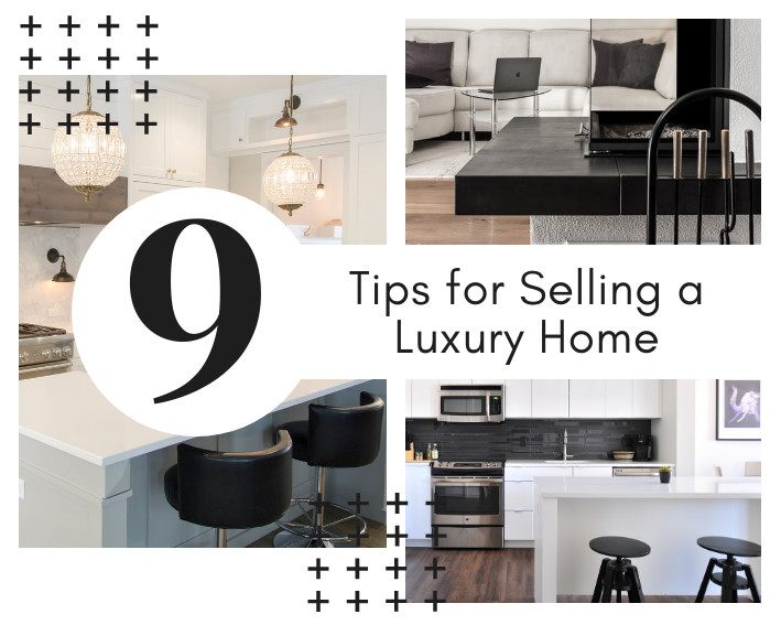 9 Tips for Selling a Luxury Home Photo – Collage Template  709x567 template preview