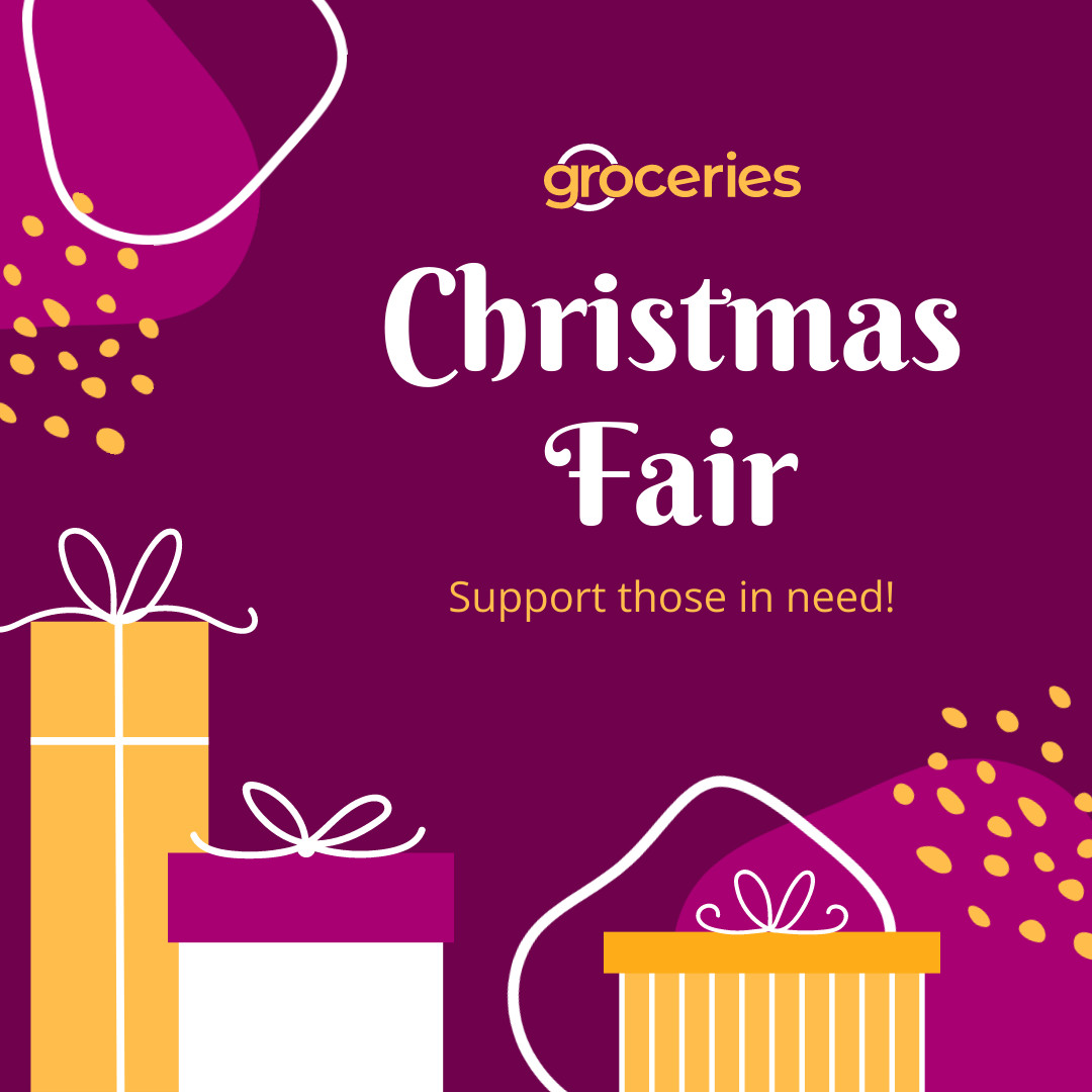 Christmas Fair Charity  1080x1080 template