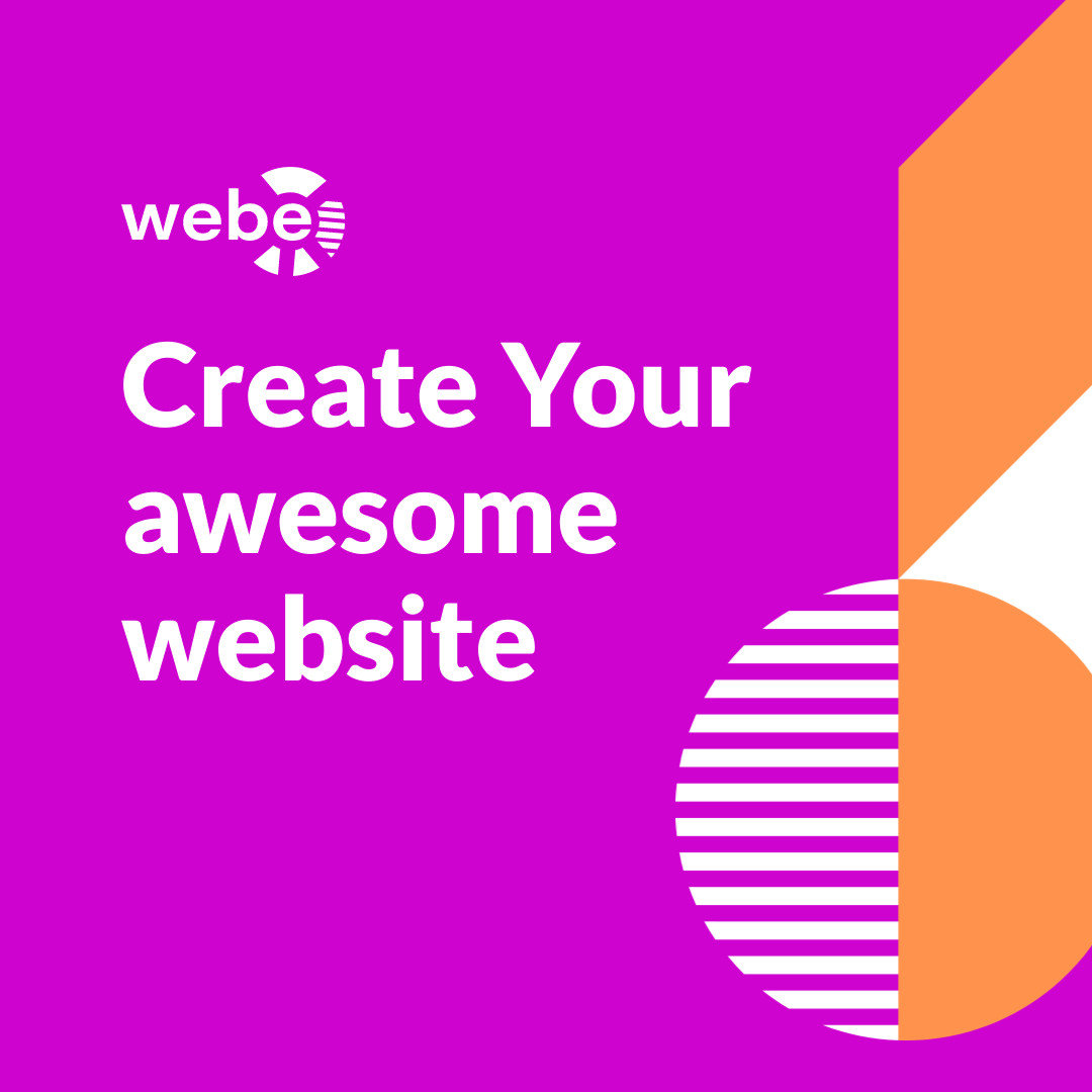 Create Your Awesome Website Offer  1080x1080 template