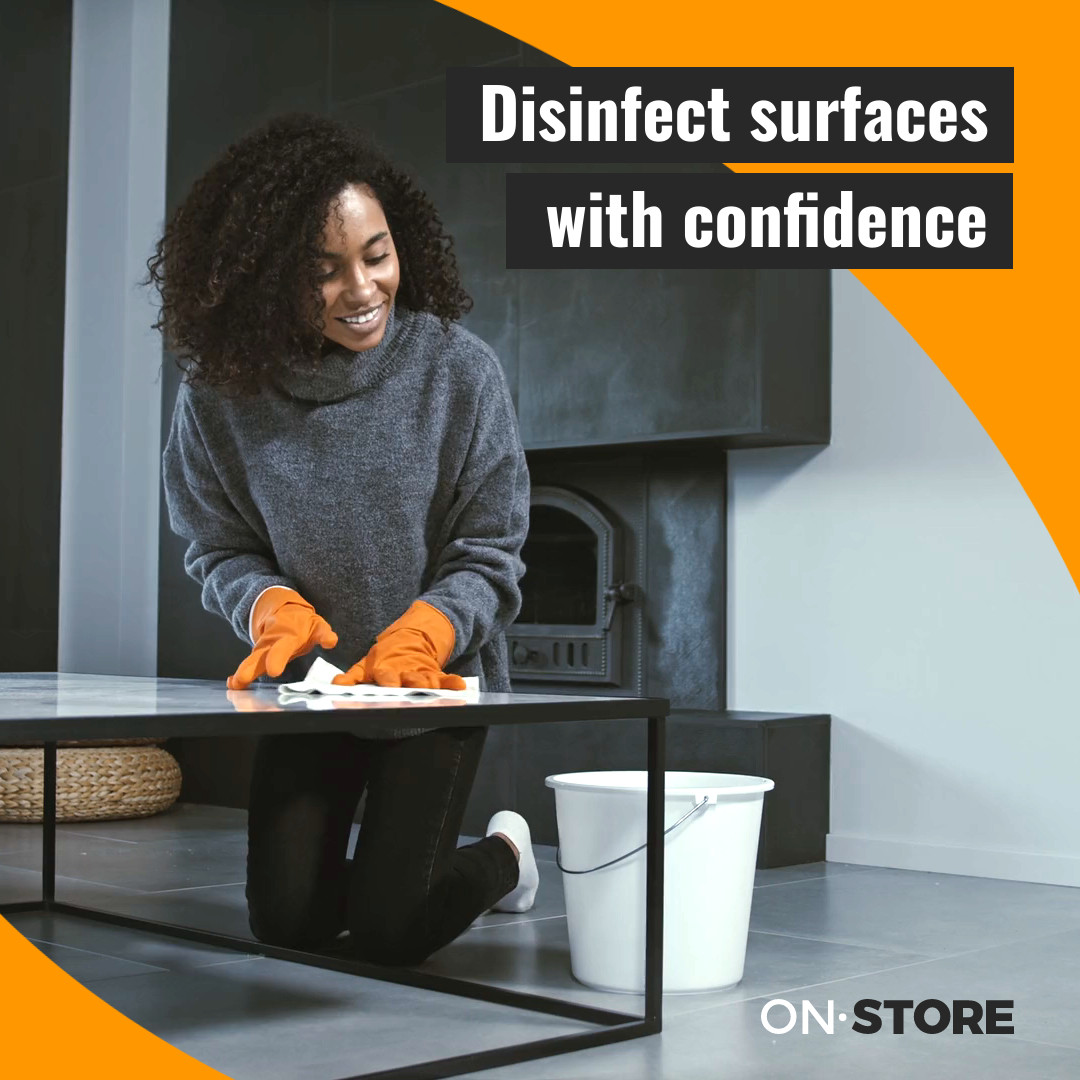 Disinfect Surfaces With Confidence Video 1080x1080 template