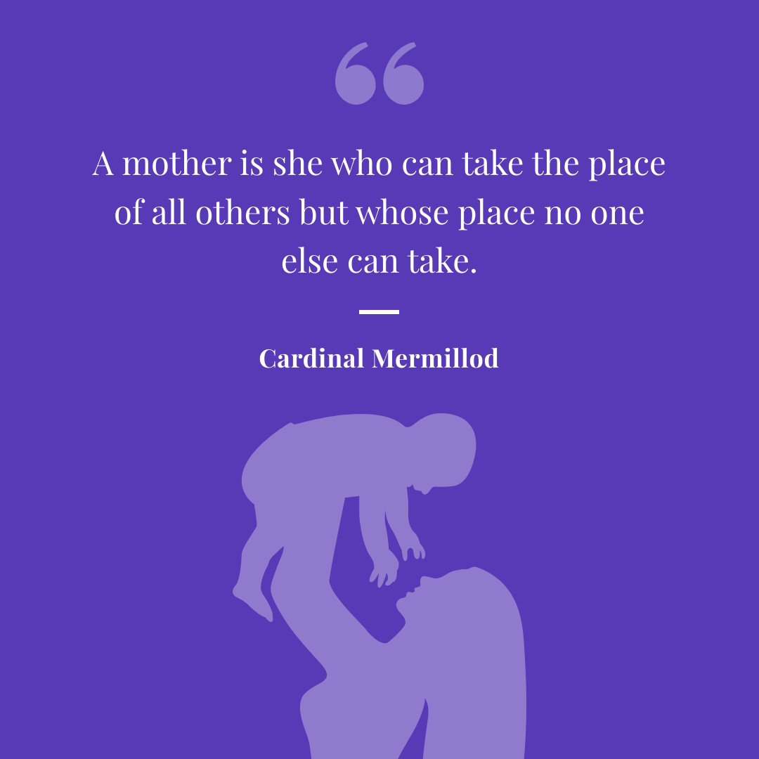 Mother's Day Cardinal Mermillod Quote 1080x1080 template