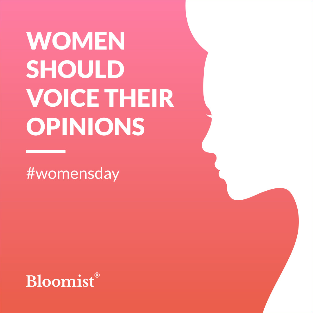 Women's Day Modern Voice 1080x1080 template