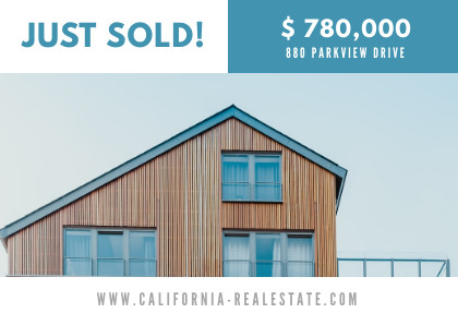 Just Sold California Estate – Card Template 420x298 template preview